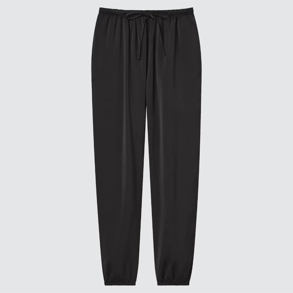 Uniqlo Satin Drape Jogger Pants